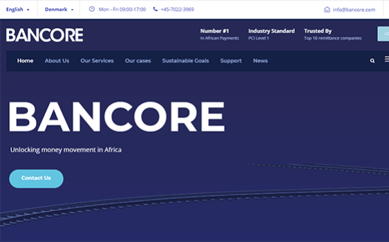 BANCORE, Denmark